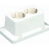 Elektradozen > ABB HAF 2-voudig wandcontactdoos voor 3611