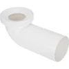 Afvoerbuizen & Hulpstukken|Toilet Onderdelen > Sanivesk ABU Afvoerbocht 110mm Wit
