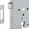 Deursloten|Cilinders > Abus cilinderslot voorplaat RVS