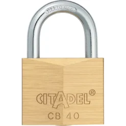 Abus Citadel hangslot 40 mm messing