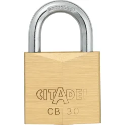 Abus Citadel hangslot 30 mm messing