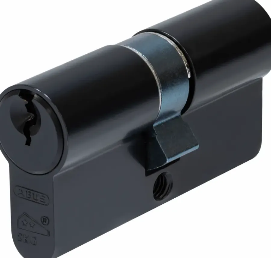 Cilinders|Cilinders > Abus deurcilinder E60BK 30/30mm - SKG 2-sterren