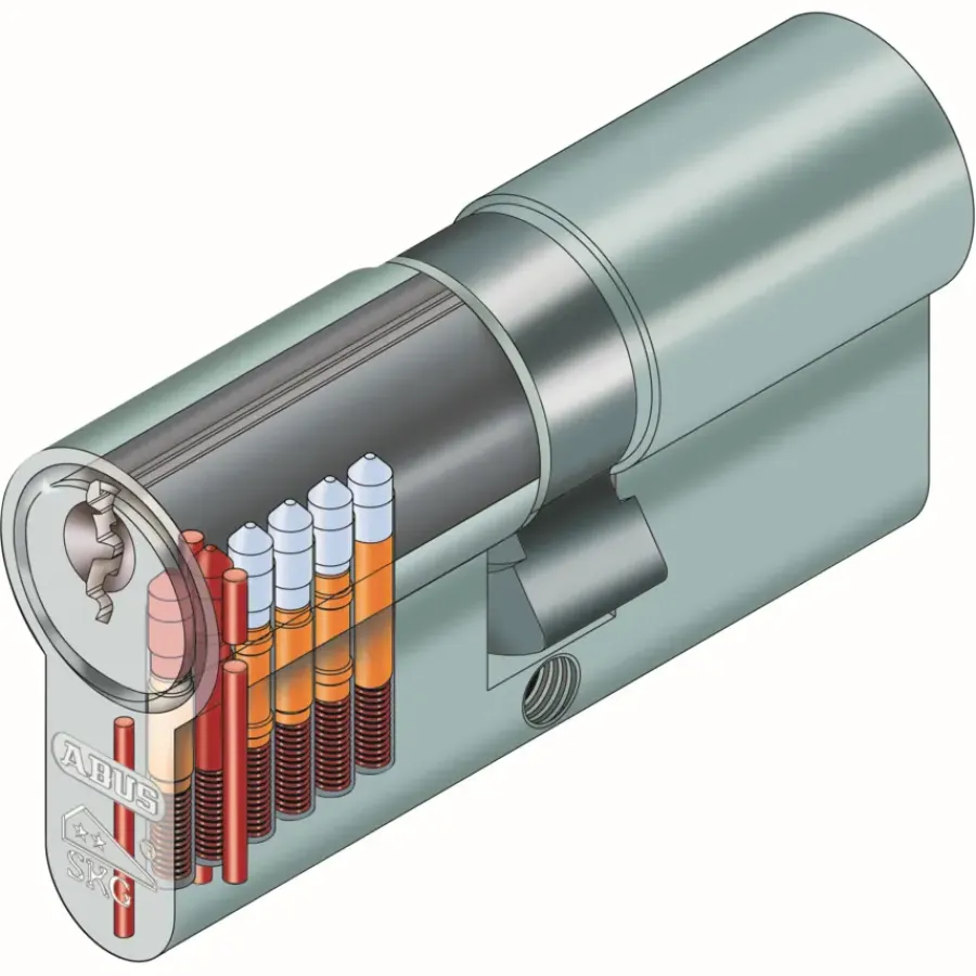 Cilinders|Cilinders > Abus deurcilinder E60NP High Security 35/35 mm