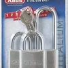 Abus hangslot set Titalium 3 stuks