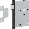 Deursloten|Cilinders > Abus loopslot voorplaat zwart