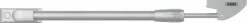 Abus raamuitzetter telescopisch buiten draaiend - zilver - 30cm