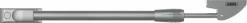 Abus raamuitzetter telescopisch - grijs - 30cm