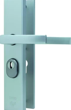 Deurbeslag Buitendeur|Deurbeslag Buiten > Abus veiligheidsbeslag LSZS 55 mm F1 met doorlopende deurkruk SKG***