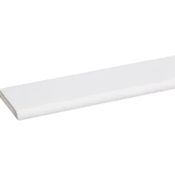 Houtenprofielen|Overgangsprofielen > Geen Afdeklijst grenen 6x37 mm wit gegrond lengte 270 cm