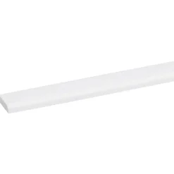 Houtenprofielen|Overgangsprofielen > Geen Afdeklijst grenen 4x18 mm wit lengte 270 cm