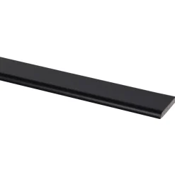 Houtenprofielen|Overgangsprofielen > Geen Afdeklijst grenen zwart gelakt 5x37mm 270cm