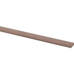 Houtenprofielen|Overgangsprofielen > Geen Afdeklijst hardhout 4x29 mm lengte 270 cm