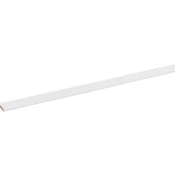 Houtenprofielen|Overgangsprofielen > Geen Afdeklijst MDF 4x22 mm wit lengte 260 cm