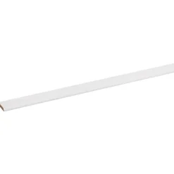 Houtenprofielen|Overgangsprofielen > Geen Afdeklijst MDF zelfklevend wit 4x22 mm lengte 260 cm