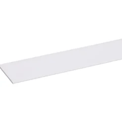 Kunststofprofielen|Overgangsprofielen > Geen Afdekprofiel kunststof wit 2x50mm 260cm