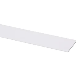 Kunststofprofielen|Overgangsprofielen > Geen Afdekprofiel kunststof wit 2x50mm 260cm