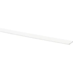 Wandpanelen|Kunststofprofielen > Geen Afdekprofiel kunststof wit 2x20 mm lengte 260 cm