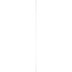 Wandpanelen|Kunststofprofielen > Geen Afdekprofiel kunststof wit 2x20 mm lengte 260 cm