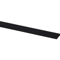 Kunststofprofielen|Overgangsprofielen > Geen Afdekprofiel kunststof 2x30 mm lengte 260 cm zwart