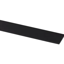 Kunststofprofielen|Overgangsprofielen > Geen Afdekprofiel kunststof zwart zelfklevend 2x30mm 260cm