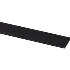 Kunststofprofielen|Overgangsprofielen > Geen Afdekprofiel kunststof zwart zelfklevend 2x30mm 260cm