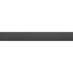 Afdekprofiel zelfklevend kunststof antraciet 2x30mm 260cm