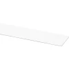 Meubelpanelen > Geen Afplakstrook 60,5x2,8cm Wit 2 stuks