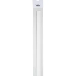 Meubelpanelen > Geen Afplakstrook 60,5x2,8cm Wit 2 stuks