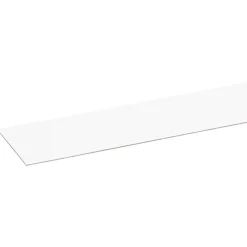 Meubelpanelen > Geen Afplakstrook 60,5x2,8cm Wit 2 stuks