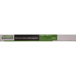 Wand- & Plafondplaten|Lambrisering > Agnes plafondplaat wit linnen 120x60 cm (4 stuks, ca 2,88 m2)