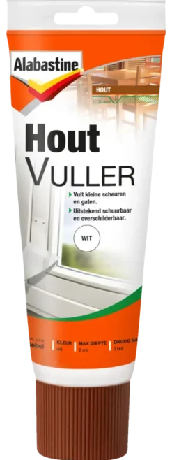 Houtvuller > Alabastine houtvuller wit 330 g