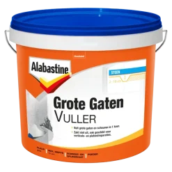 Gipsvuller|Gips- & Muurvuller > Alabastine muurvuller grote gaten 2,5 kg