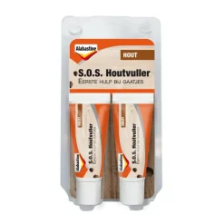 Houtvuller > Alabastine SOS houtvuller wit 2 x 20 ml