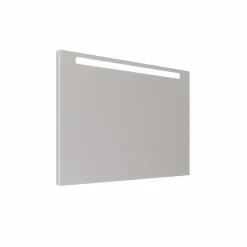 Allibert badkamerspiegel Atlas met verlichting rechthoek 100 x 70 cm RVS