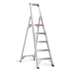 Huishoudtrappen|Huishoudtrappen > Altrex enkel oploopbare trap Sierra Prof 5 treden