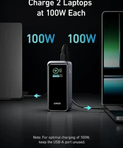 Batterijladers|Computeraccessoires > Anker Prime powerbank snelladen 20.000 mAh (200W)