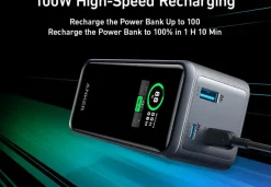 Batterijladers|Computeraccessoires > Anker Prime powerbank snelladen 20.000 mAh (200W)