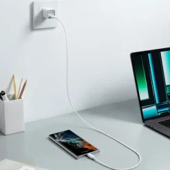 Computeraccessoires > Anker 322 USB-C naar USB-C kabel snelladen 1 m wit