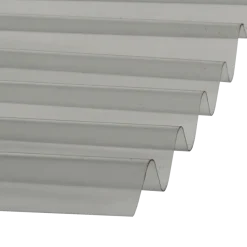 Dakbedekking Schuine Daken > Aquaplan Aqualine PVC golfplaat 92/35 transparant 200 x 92 cm