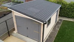 Dakbedekking Schuine Daken > Aquaplan Aqua-Plan Aqua-pan dakpanplaat metaal antraciet 1 m²