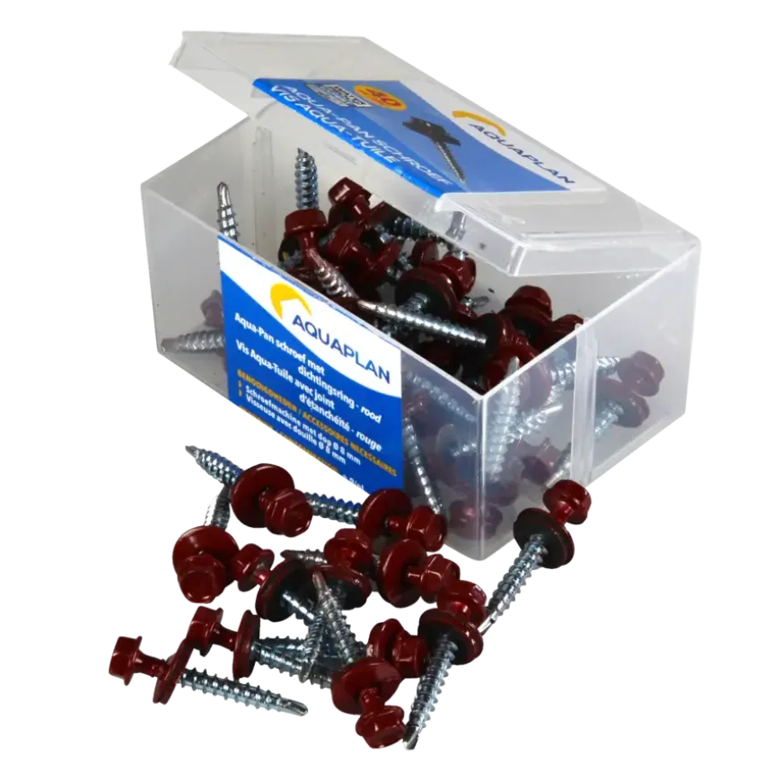 Aquaplan Aqua-pan schroef rood 40 stuks