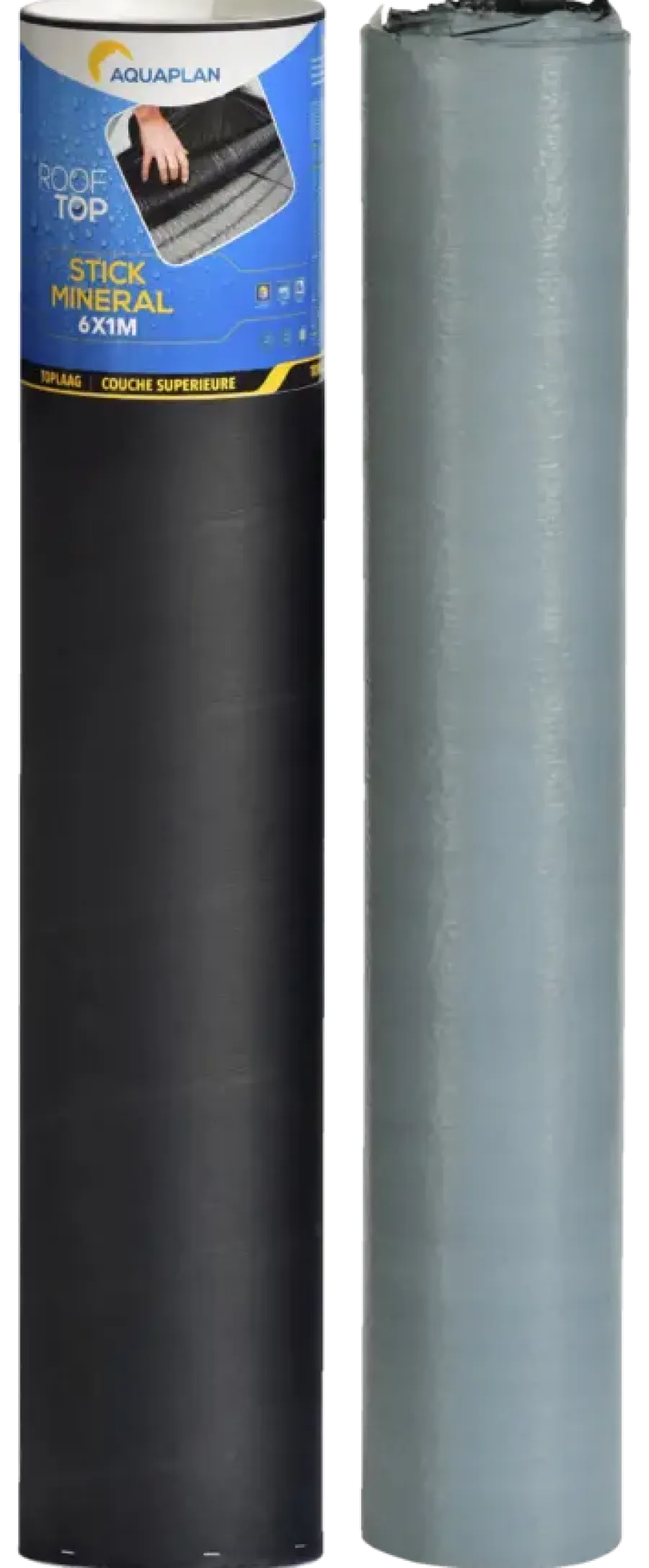 Dakbedekking Schuine Daken > Aquaplan Roof Top Stick Mineral zelfklevende rol met leislag 6 m²