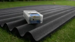Dakbedekking Schuine Daken > Aquaplan Topline golfplaat bitumen zwart 200 x 86 cm