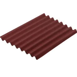 Dakbedekking Schuine Daken > Aquaplan Topline mini golfplaat bitumen rood 76 x 100 cm