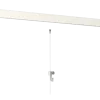 Bevestiging Wand- & Plafondbekleding > Artiteq Click Rail schilderij ophangsysteem compleet 6 meter wit RAL 9016 overschilderbaar