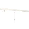 Bevestiging Wand- & Plafondbekleding > Artiteq Click Rail schilderij ophangsysteem compleet 4 meter wit RAL 9010
