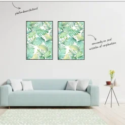 Bevestiging Wand- & Plafondbekleding > Artiteq Click Rail schilderij ophangsysteem compleet 2 meter wit RAL 9016 overschilderbaar