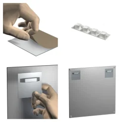 Bevestiging Wand- & Plafondbekleding > Artiteq Dibondhangers voor schilderij ophangsysteem (2 stuks)