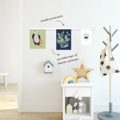 Bevestiging Wand- & Plafondbekleding > Artiteq Info Rail ophangsysteem 1 meter wit