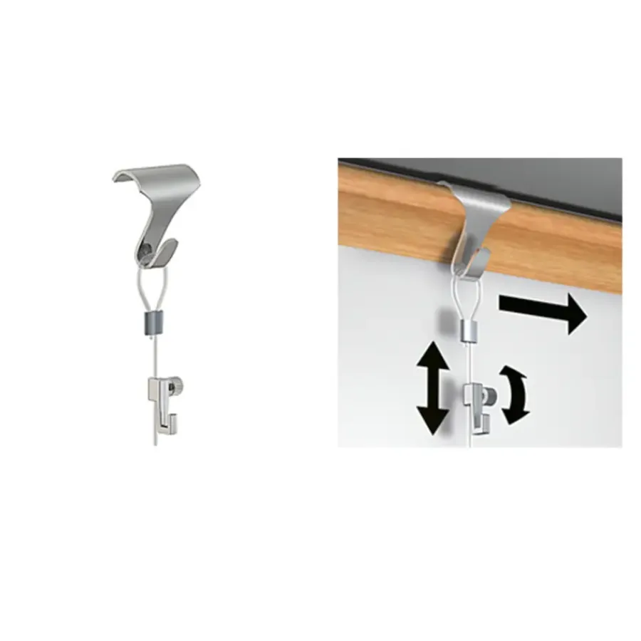 Bevestiging Wand- & Plafondbekleding > Artiteq ophangkoord met haak voor schilderij ophangsysteem Gallery 4 kg (1 stuk)